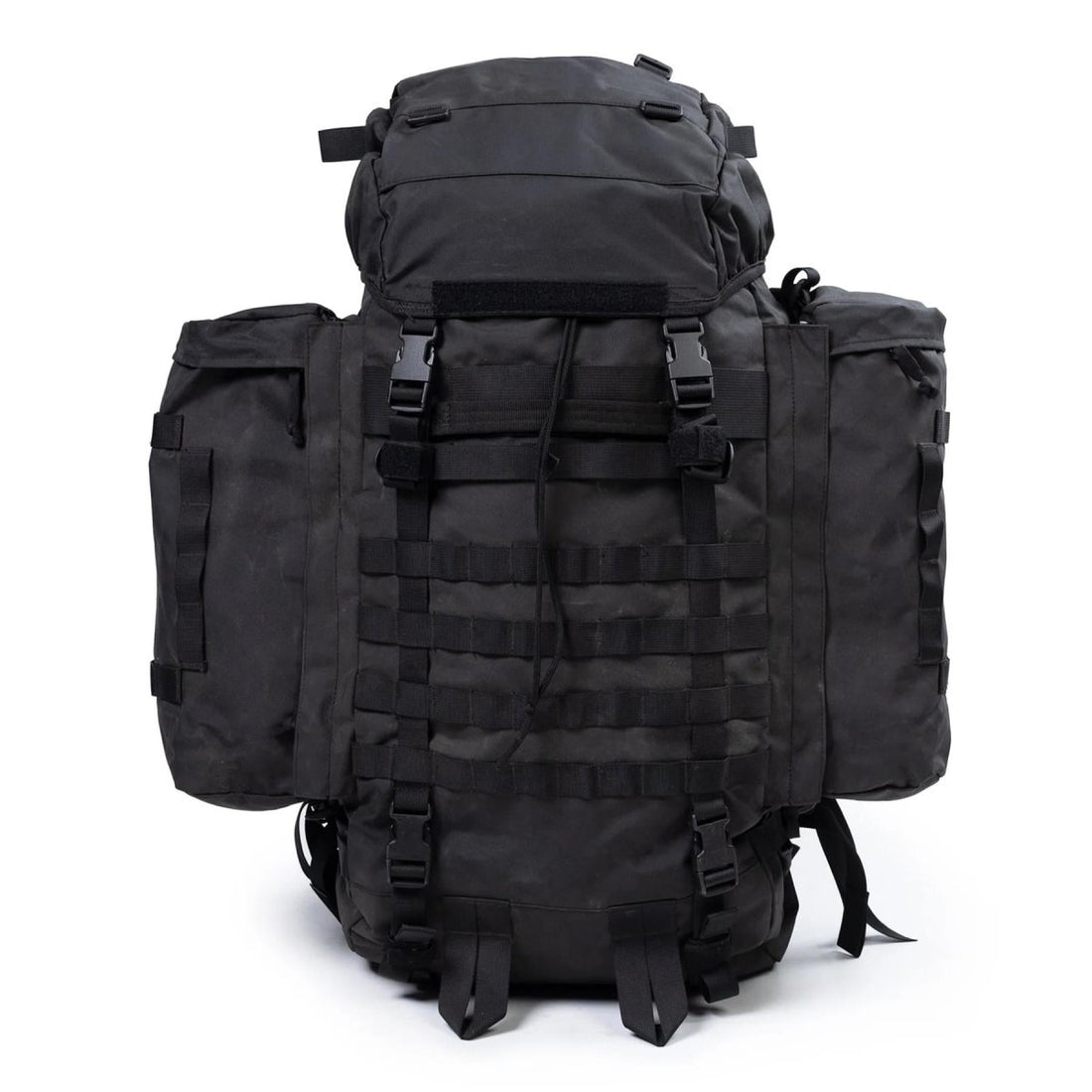 Mochila grande Original Dutch Military 40+20L Mochila para senderismo y acampada Negro