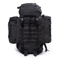 Mochila grande Original Dutch Military 40+20L Mochila para senderismo y acampada Negro