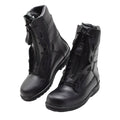 Botas de piloto de la Fuerza Aérea Militar Holandesa Originales Cuero Genuino Táctico Negro