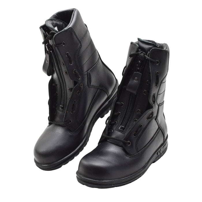 Botas De Piloto De La Fuerza Aérea Militar Holandesa Originales De Cuero Genuino Tácticas Negras - GoMilitar