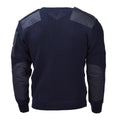 Original holandés militar azul suéter jarra