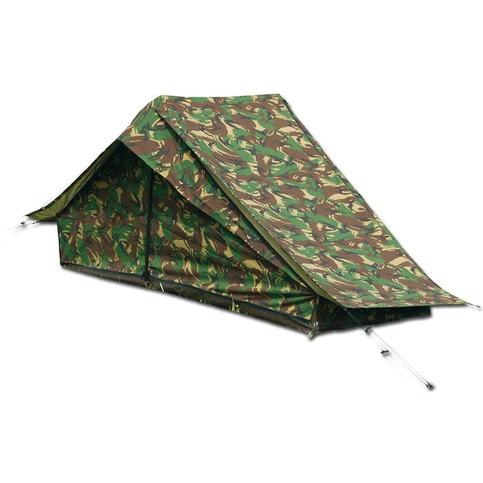 Tienda de campaña militar holandesa original de camuflaje DPM repelente al agua para acampar al aire libre - GoMilitar