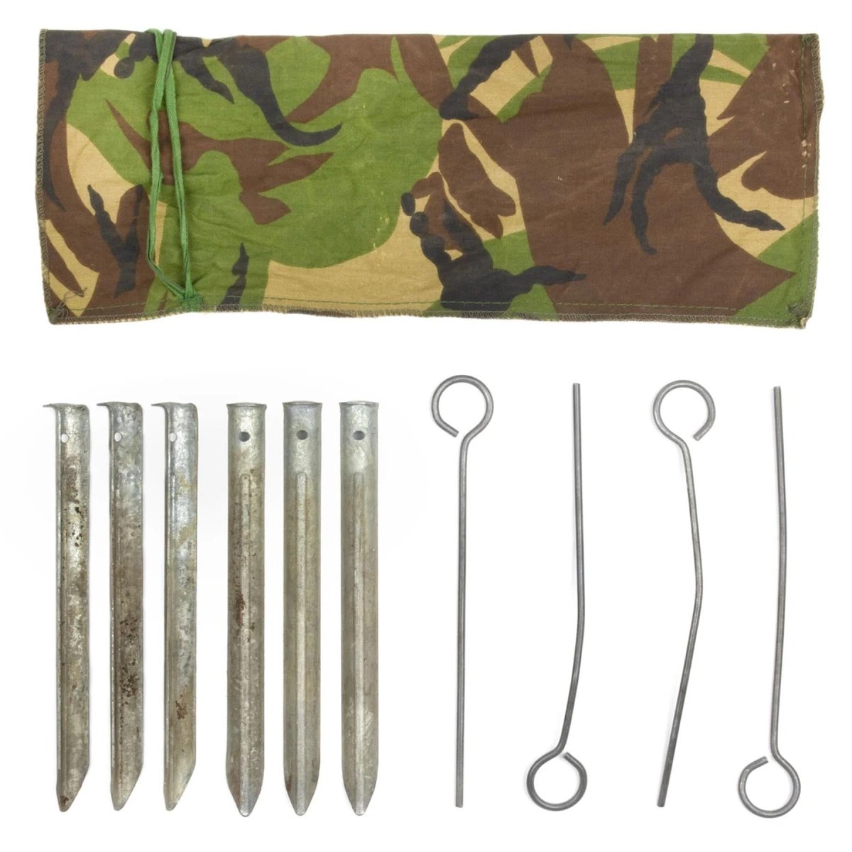 Original holandés Militar Militar DPM Camuflage Campa de agua Repelente al aire libre acampar al aire libre