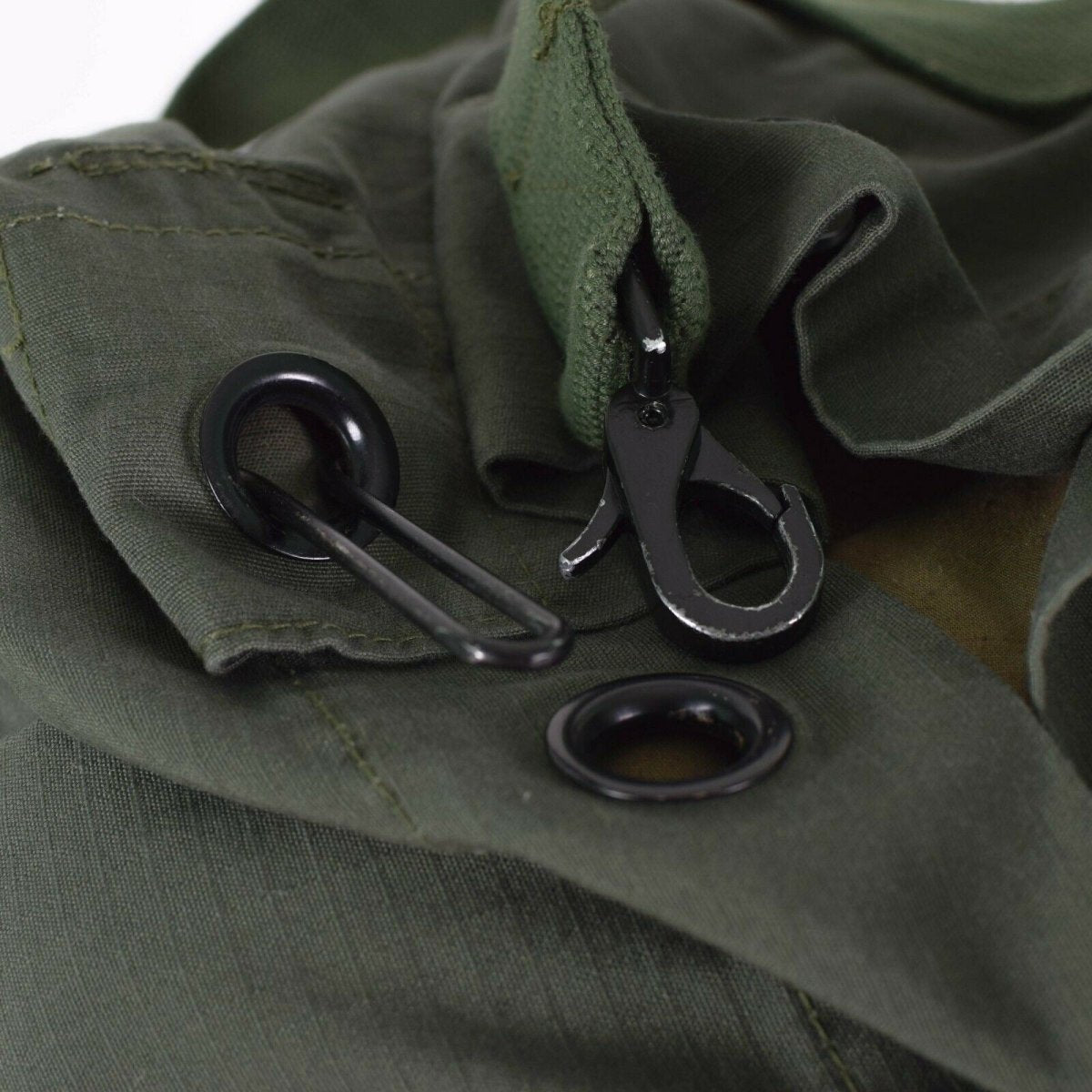 Bolso de lona militar holandesa original 100 literas ripstop sack lona kit olive