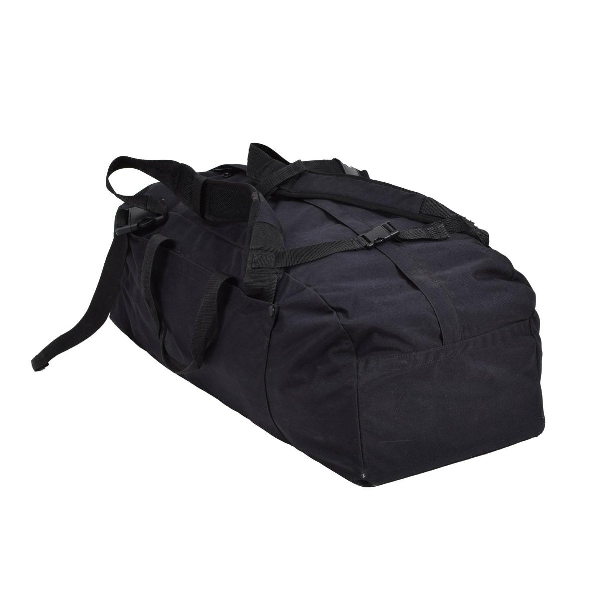 Bolsa de ropa deportiva de lona militar holandesa original mochila de viajes mochilas negras
