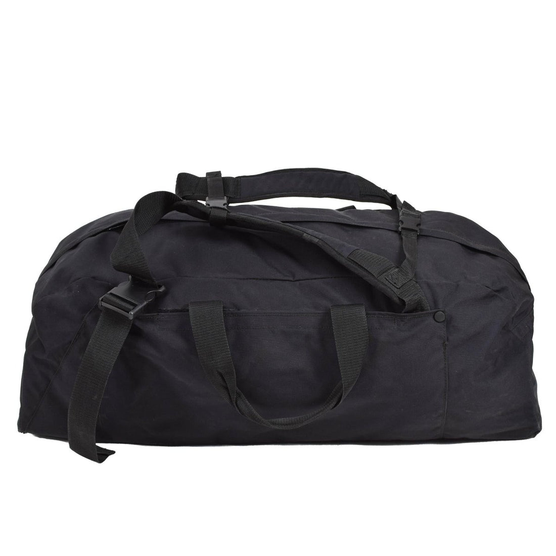 Bolsa de ropa deportiva de lona militar holandesa original mochila de viajes mochilas negras