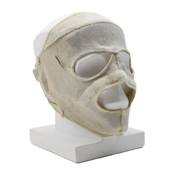 Mascarilla militar holandesa original resistente a las llamas aramida clima frío blanco - GoMilitar