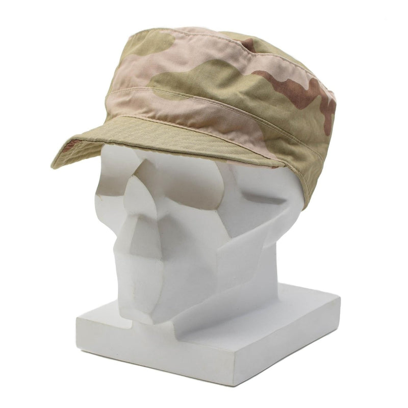 Original Dutch Military Fatigue Cap Outdoor Tactical Hat Desert Camouflage - GoMilitar