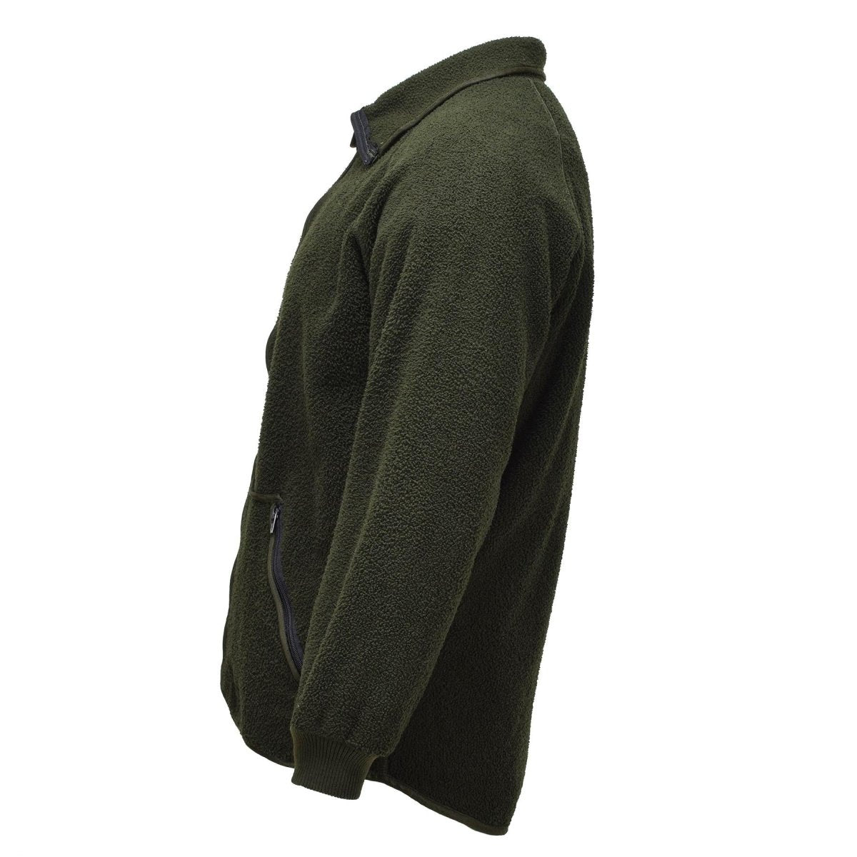 Chaqueta de vellón militar holandesa original suave suave clima frío