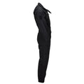 Mono de vuelo militar holandés original Rodillas reforzadas Cremallera doble Negro