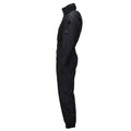 Mono de vuelo militar holandés original Rodillas reforzadas Cremallera doble Negro
