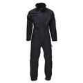Mono de vuelo militar holandés original Rodillas reforzadas Cremallera doble Negro