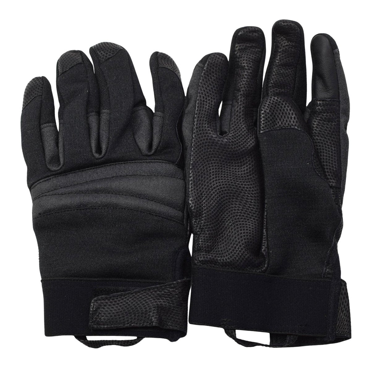 Guantes militares holandeses originales Aramida Protección contra cortes resistente al calor Negro