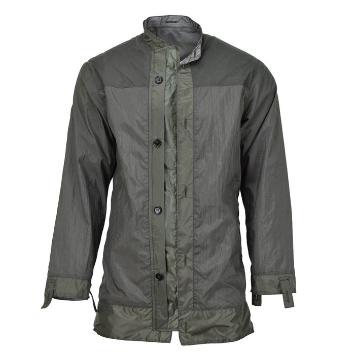 Chaqueta impermeable con forro militar holandés original impermeable costuras selladas combate Oliva - GoMilitar