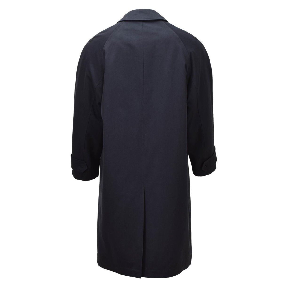 Abrigo de vestir largo militar holandés original Servicio formal Edición del ejército Negro