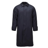 Abrigo de vestir largo militar holandés original Servicio formal Edición del ejército Negro
