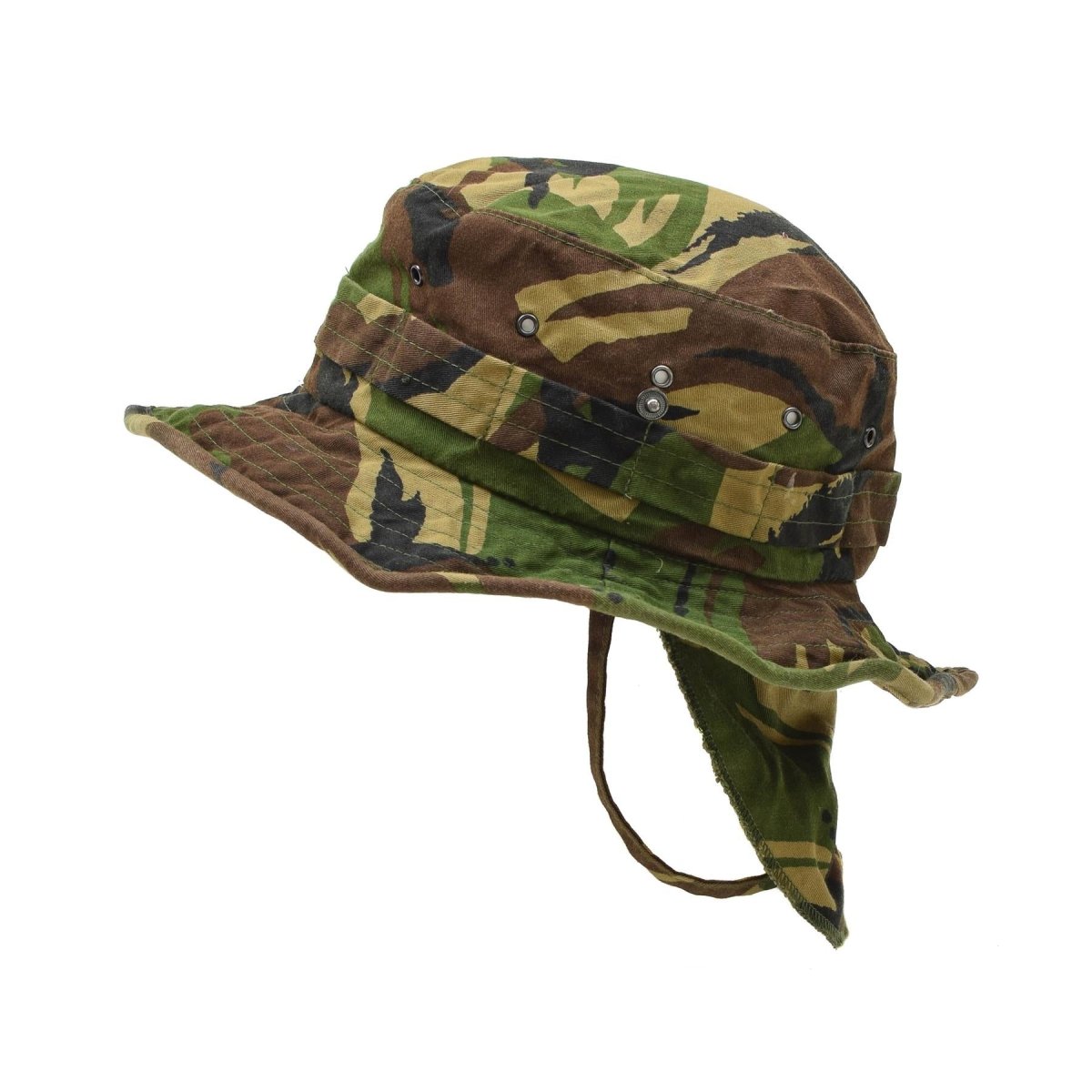 Original holandés Militar Military Panama Hat Clpa Flap táctica DMP Boonie Cap Excreant
