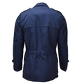 Parka militar holandesa original Chaqueta militar para clima frío con forro polar Azul