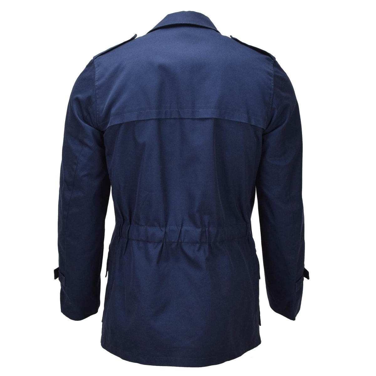 Parka militar holandesa original Chaqueta militar para clima frío con forro polar Azul