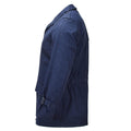 Parka militar holandesa original Chaqueta militar para clima frío con forro polar Azul