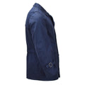 Parka militar holandesa original Chaqueta militar para clima frío con forro polar Azul