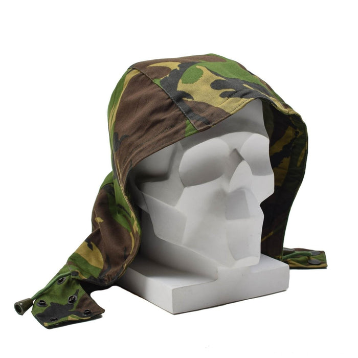 Parka militar holandesa original con capucha táctica de camuflaje de invierno DPM ligera - GoMilitar