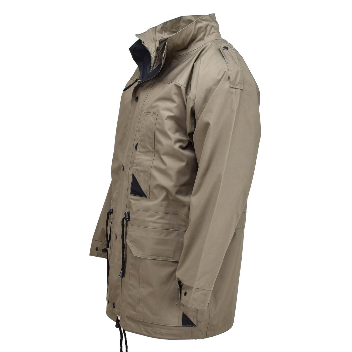 Parka militar holandés original con revestimiento de revestimiento Cálido Longkki Chaqueta excedente de chaqueta