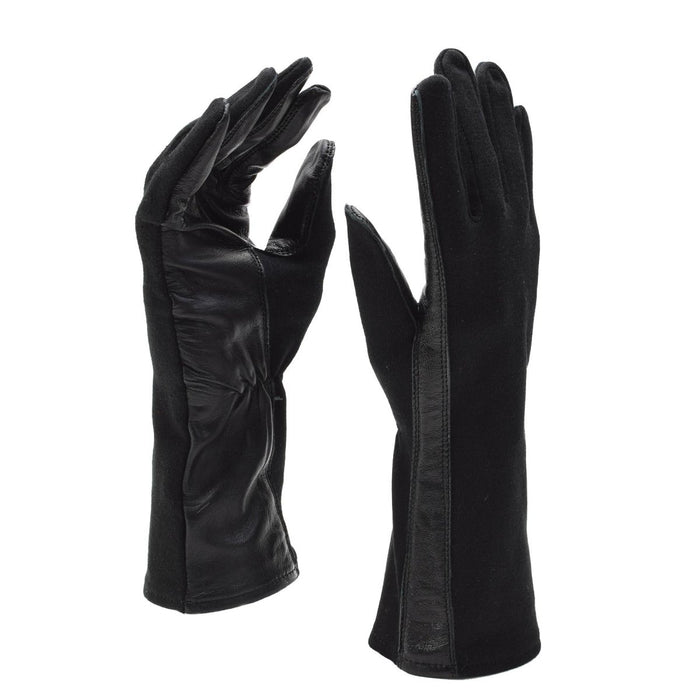 Guantes de cuero originales de piloto militar holandés calentador de aramida resistente al calor NUEVO - GoMilitar
