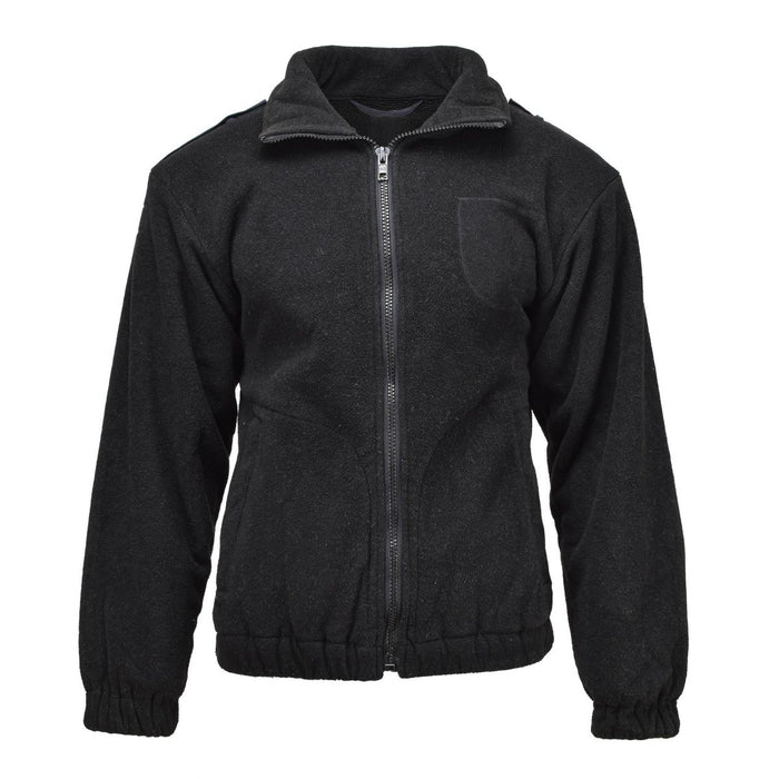Chaqueta polar original de la policía militar holandesa, suéter cálido, jersey de invierno negro - GoMilitar