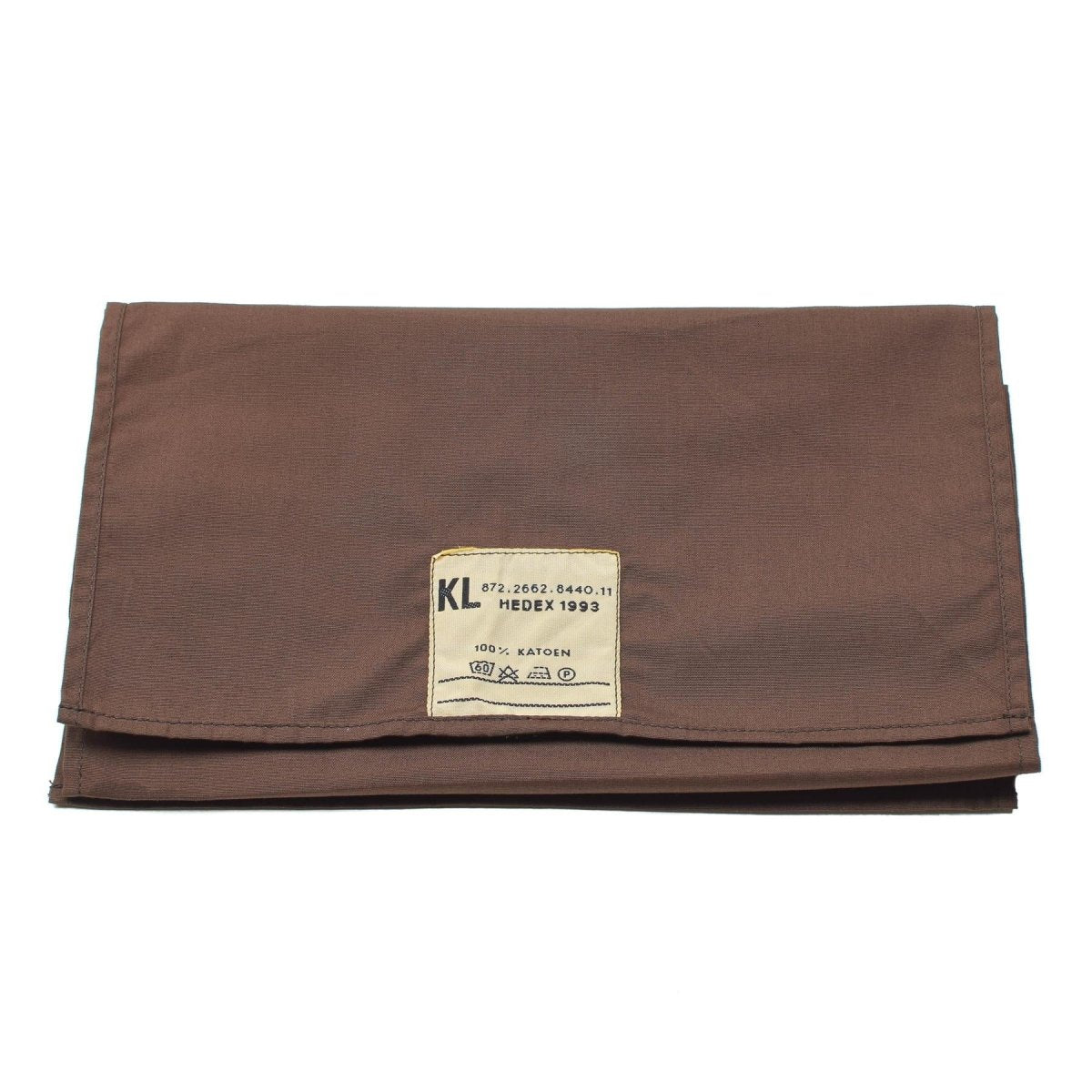 Bufanda de algodón de bufanda militar holandesa original de 100x25cm bufandas del ejército marrón nuevo