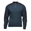 Suéter militar holandés original deportivo de invierno jueves de clima frío jersey azul