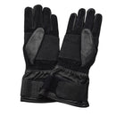 Original Dutch Military Tactical Gloves Reinforeced Knuckle Leather Black - GoMilitar