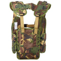 Juego de chalecos tácticos militares holandeses originales bosque antiguo modelo Alice clip bolsas