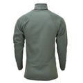 Camiseta interior térmica de cuello alto militar original holandesa táctica HeatTech verde oliva