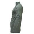 Camiseta interior térmica de cuello alto militar original holandesa táctica HeatTech verde oliva