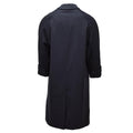 Abrigo de vestir largo para mujer militar holandés Original abrigo de servicio Formal negro