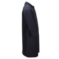 Abrigo de vestir largo para mujer militar holandés Original abrigo de servicio Formal negro