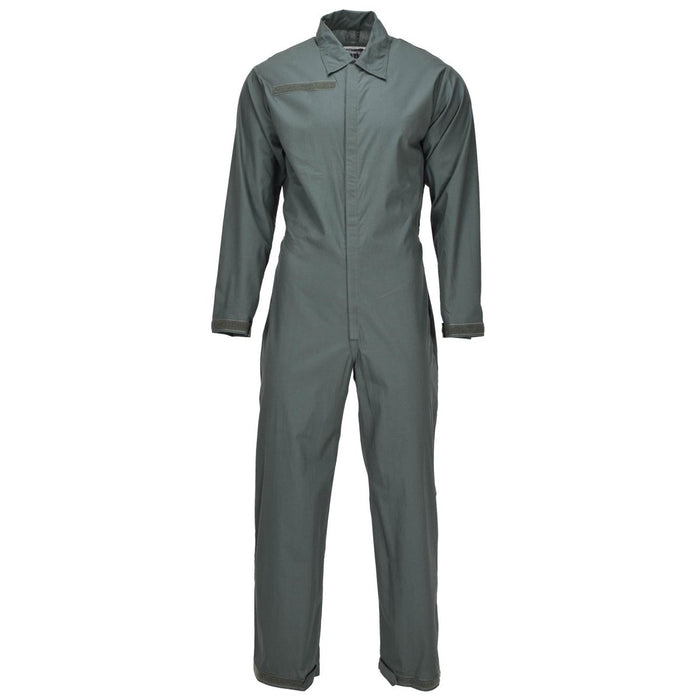 Mono de trabajo militar holandés original de algodón mecánico para hombre con bolsillos diagonales Oliva - GoMilitar