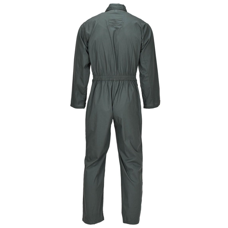 Original Dutch Military Work Coverall Cotton Mechanic Men Slash Pockets Olive - GoMilitar
