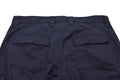 Pantalones militares de trabajo militar holandés originales de rodillas reforzadas bolsas de carga azul