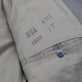 Chaqueta de vestir militar original de Alemania del Este, charreteras, parches para el cuello, color gris