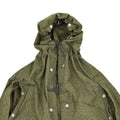 Alemania Oriental original NVA Refugio Half Rain Drap Patrón de Strichtarn Surplus New