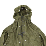 Alemania Oriental original NVA Refugio Half Rain Drap Patrón de Strichtarn Surplus New