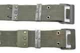 Original del ejército francés azul marino cinturón famosas olive od web France militar nuevo