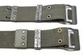 Original del ejército francés azul marino cinturón famosas olive od web France militar nuevo