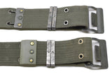 Original del ejército francés azul marino cinturón famosas olive od web France militar nuevo