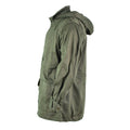 Ejército francés original Olive OD Chaqueta Fatiga Combate Militares capladas Parka sateen