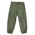 Pantalones del ejército francés original Tropas de campo Militar Green Bdu pantalones excedente nuevo