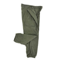 Pantalones del ejército francés original Tropas de campo Militar Green Bdu pantalones excedente nuevo