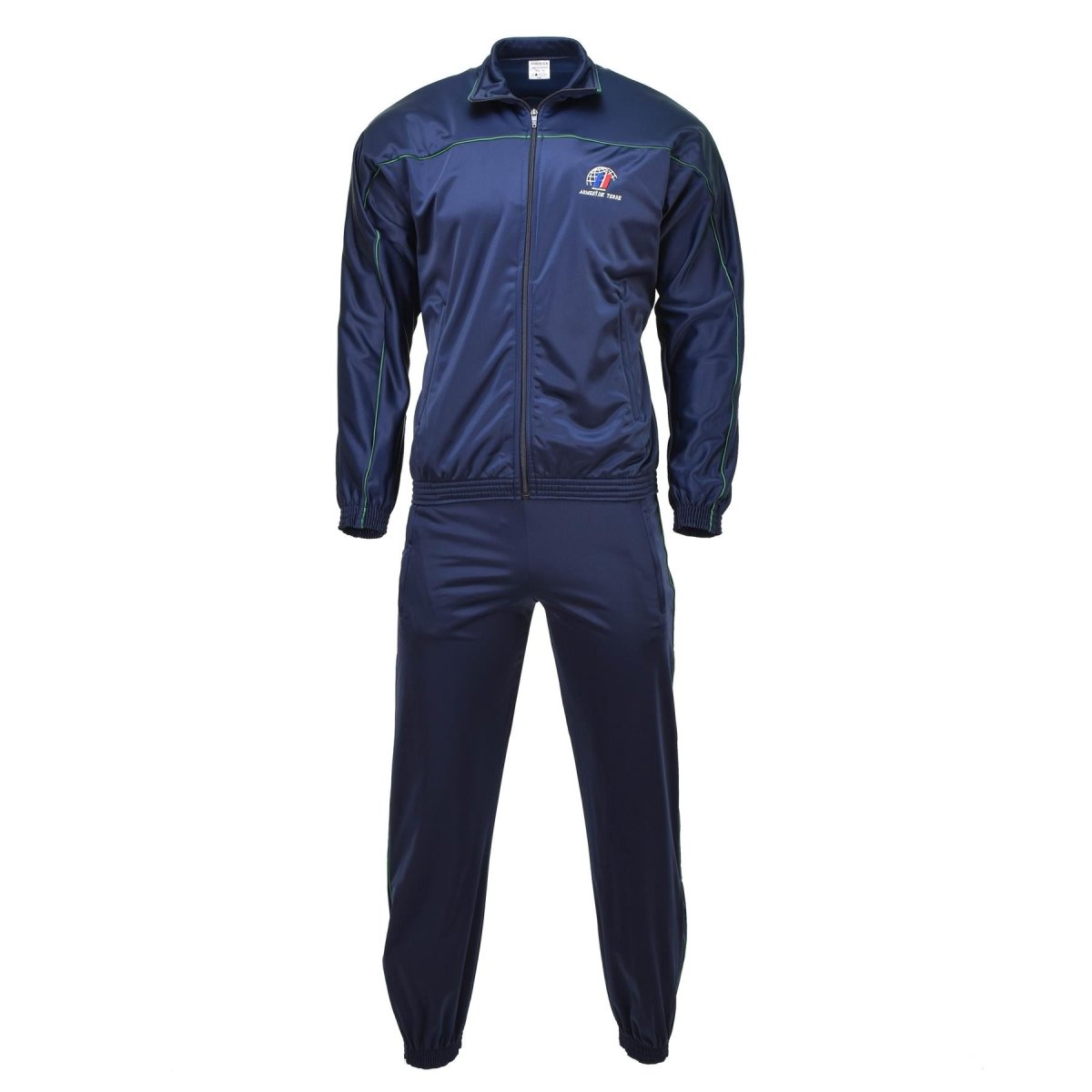 Traje de ropa deportiva de chándal del ejército francés original